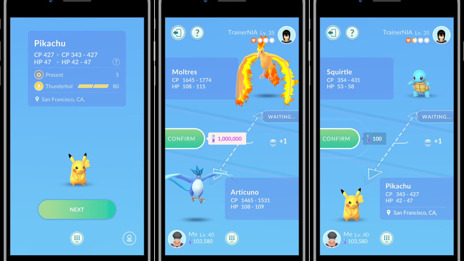 Shiny Moltres Pokemon Trade Go