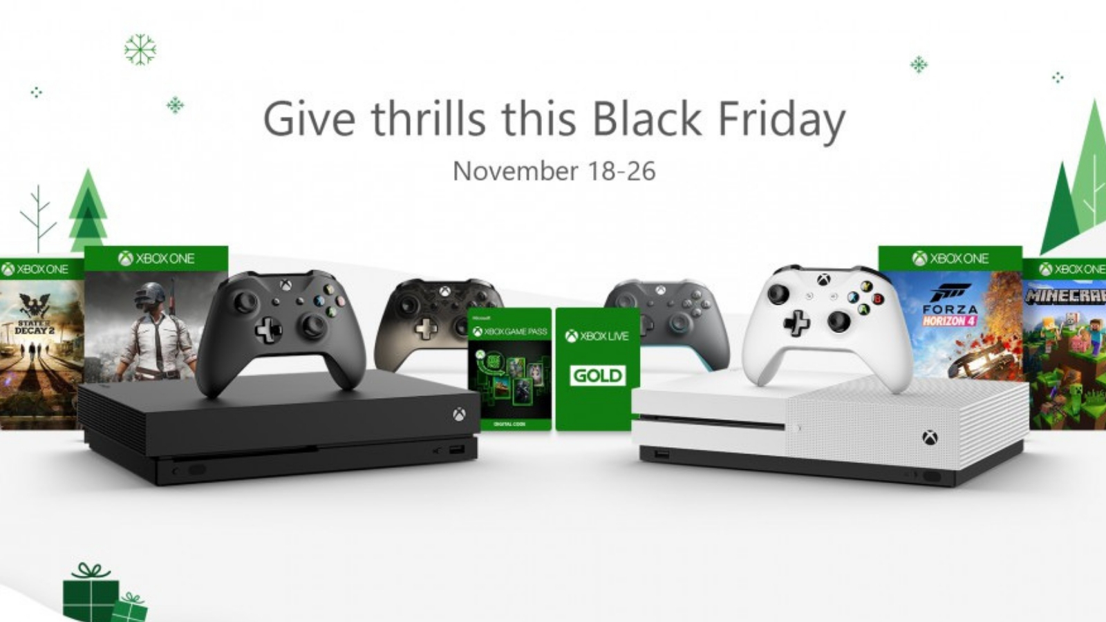 Black Friday 2018: Microsoft details discounts for Xbox console and