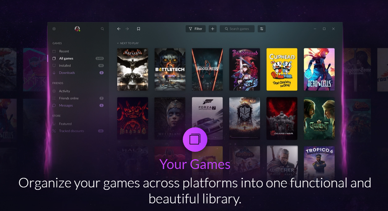 add games to gog galaxy