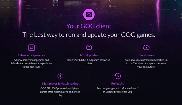 GOG Galaxy 2.0.68.112 instal