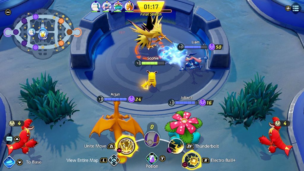 Pokémon Unite multiplayer 'free-to-start' game now available on