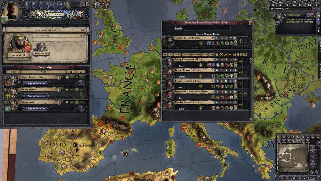 crusader kings II, map, screenshot