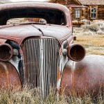 Rusting car