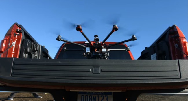 Ford teams up with drone maker for disaster relief concept - Motorburn