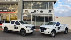 SVI Engineering South Africa bulletproof bakkie vehicles Ford Ranger Toyota Hilux