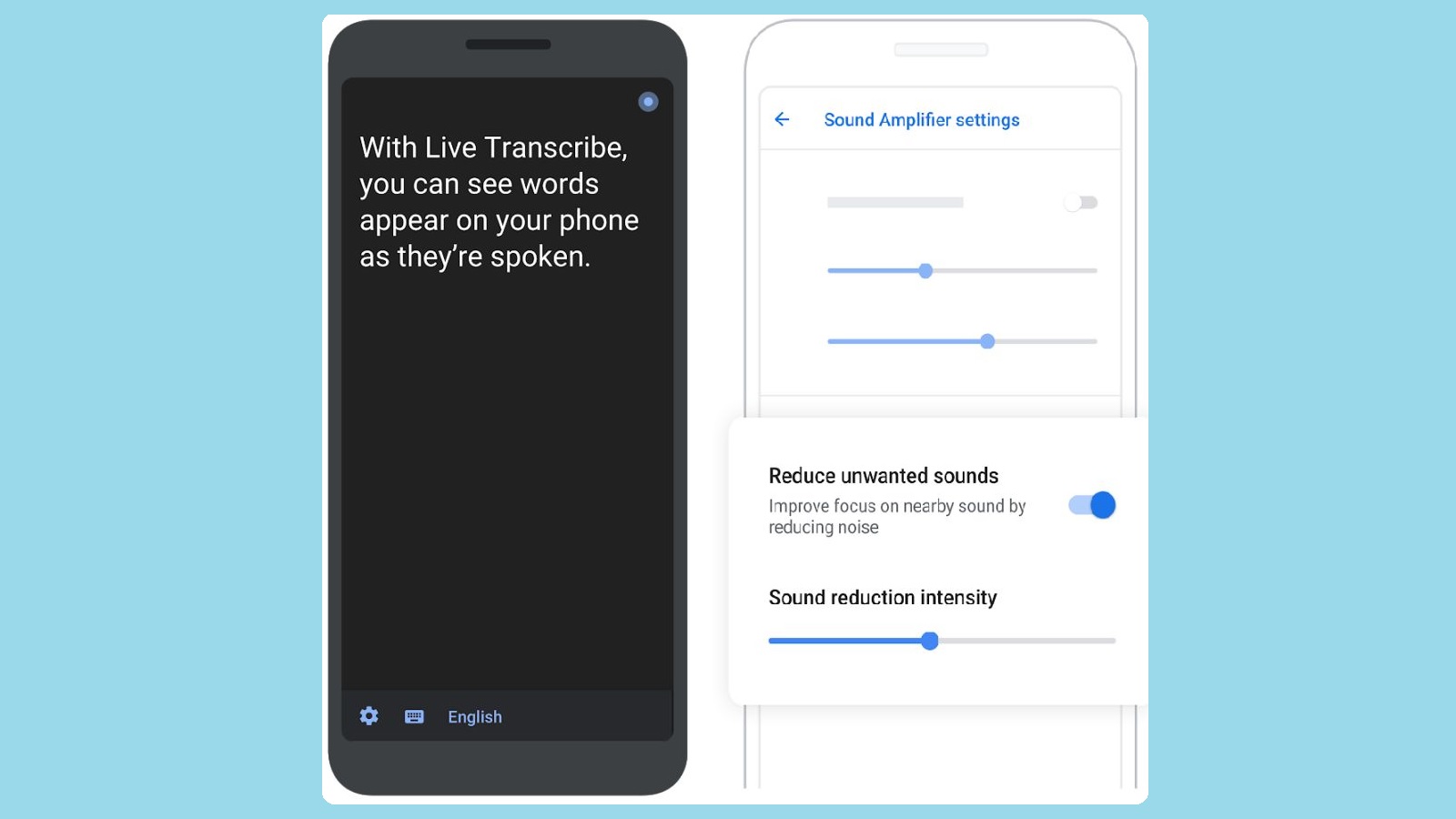 Google Live transcribe. Google transcribe. Google's Live transcribe.