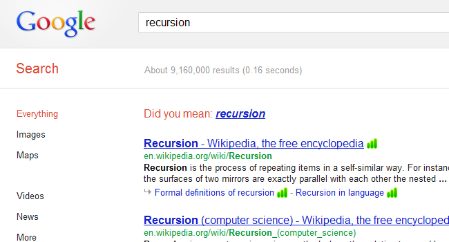 recursion